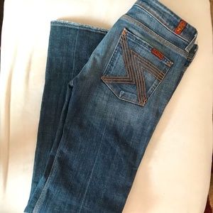 7 For All Mankind Vintage Jeans- Flynt- Size 28